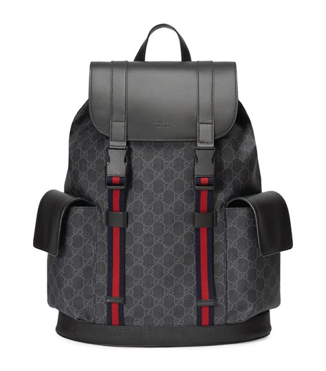 men gucci bookbag|Gucci backpack for men.